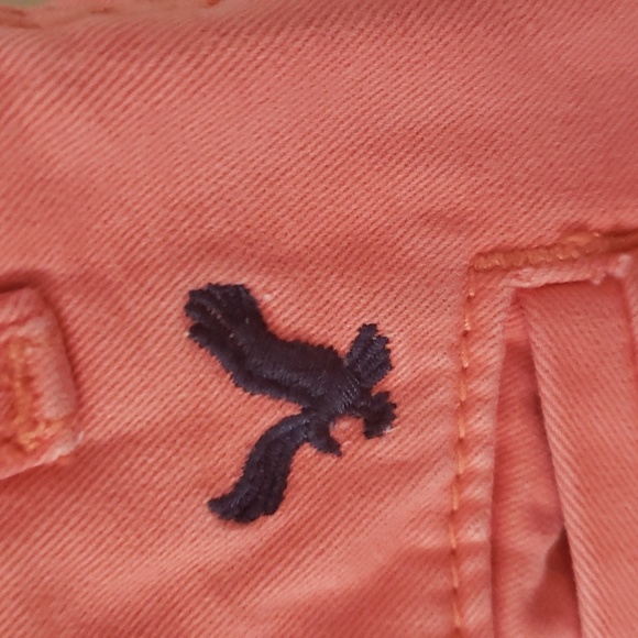 American Eagle Outfitters 100% Cotton Shorts Coral Size 28 - Picture 4 of 10